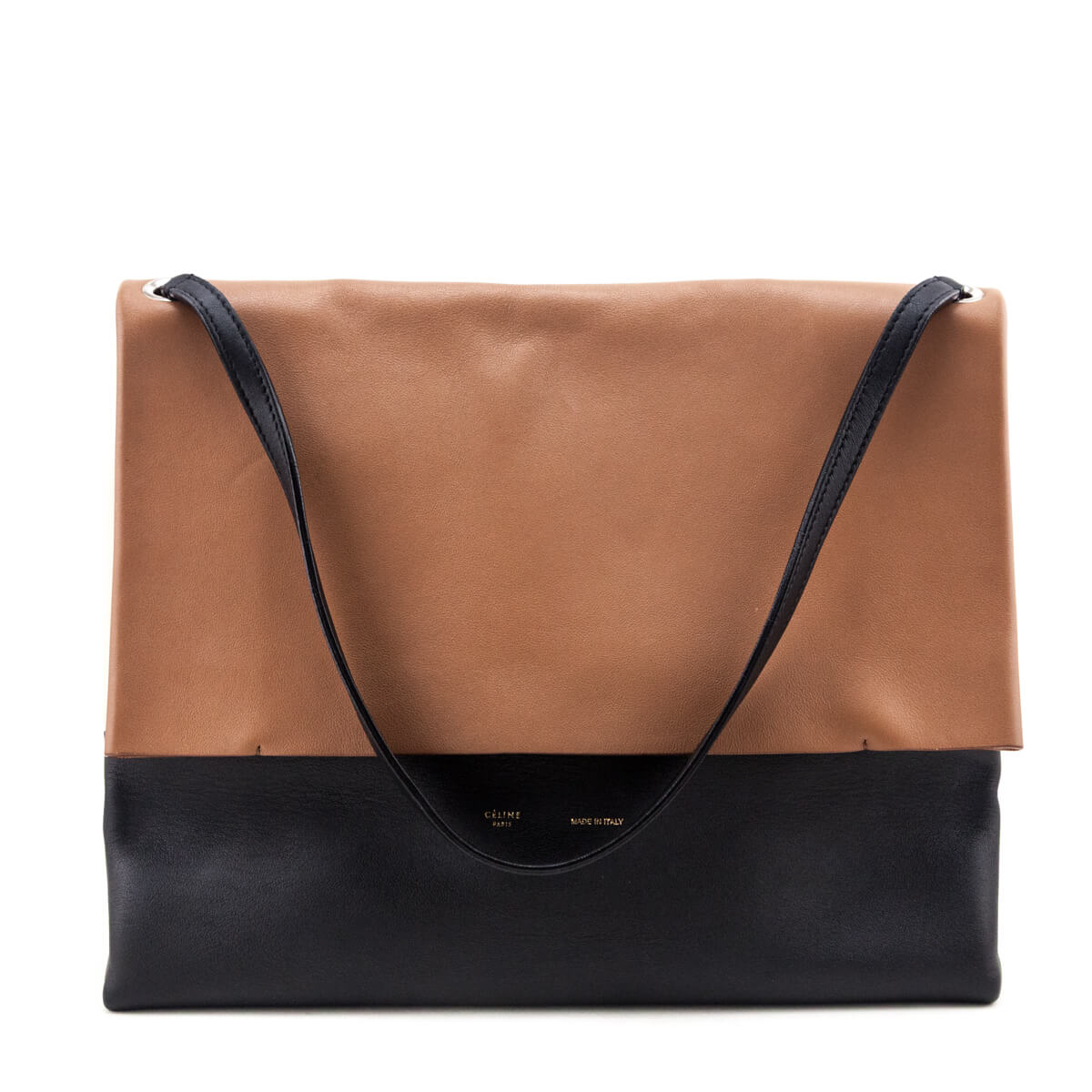 Celine Tan Calfskin All Soft Shoulder Bag - Love that Bag etc - Preowned Authentic Designer Handbags & Preloved Fashions
