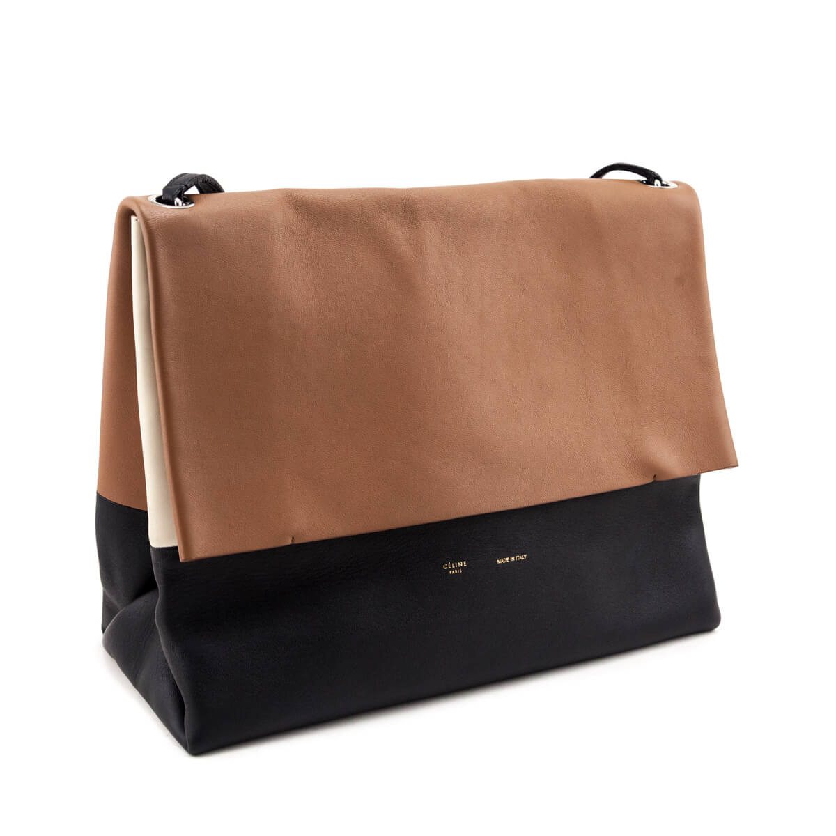 Celine Tan Calfskin All Soft Shoulder Bag - Love that Bag etc - Preowned Authentic Designer Handbags & Preloved Fashions