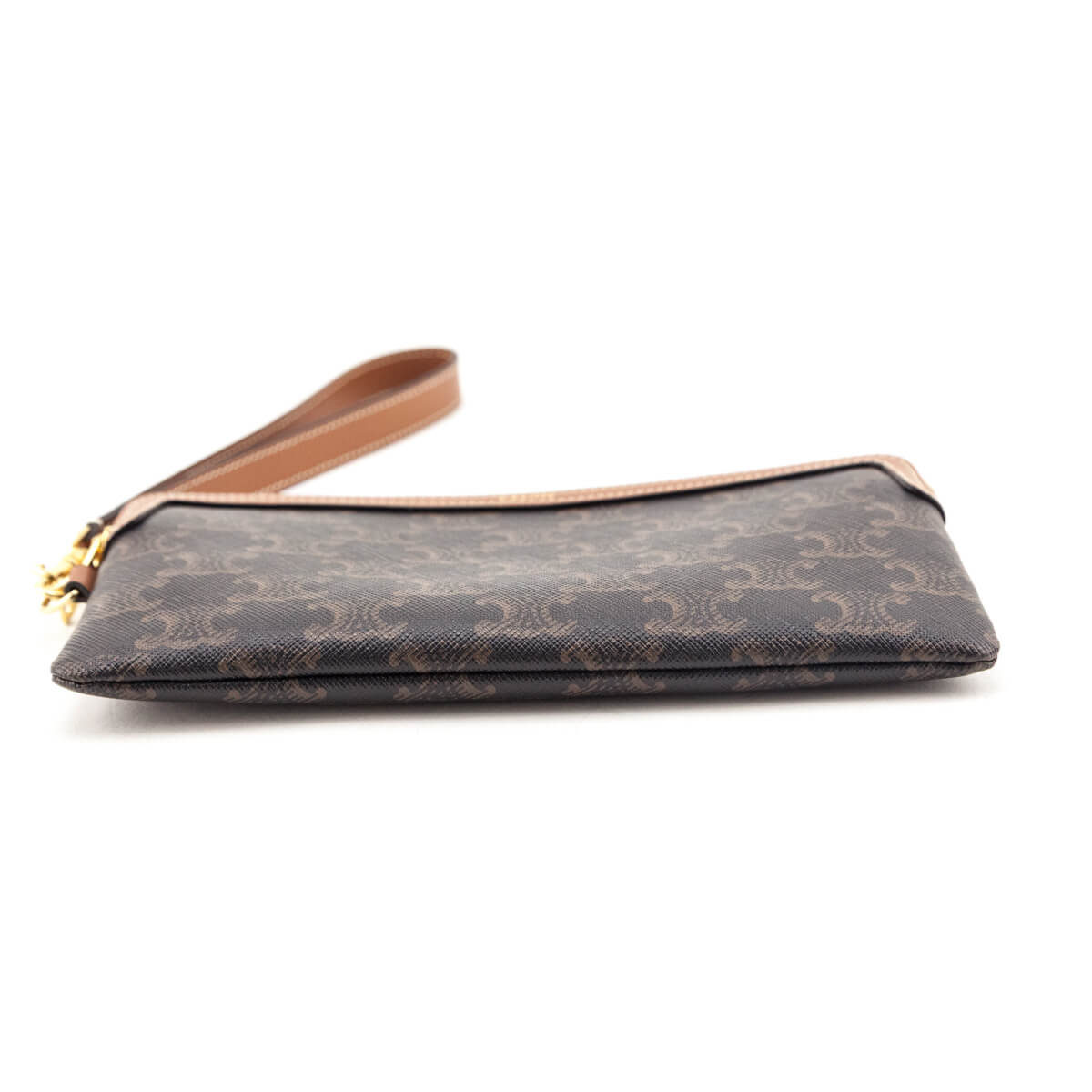 Celine Tan Triomphe Canvas Long Pouch With Strap