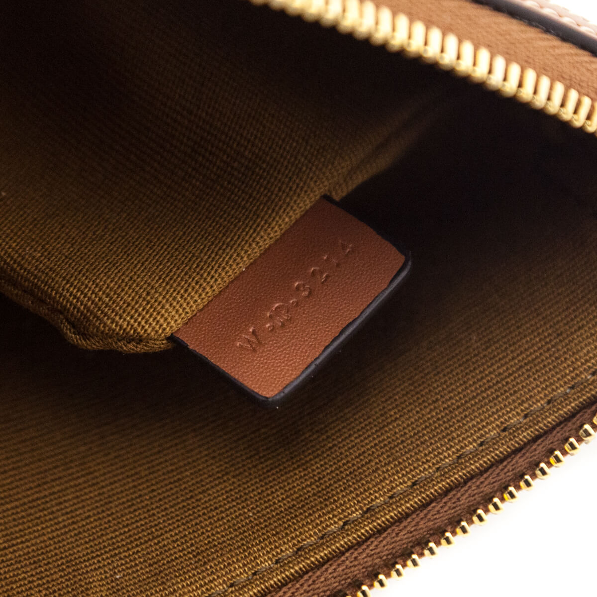 Celine Tan Triomphe Canvas Long Pouch With Strap