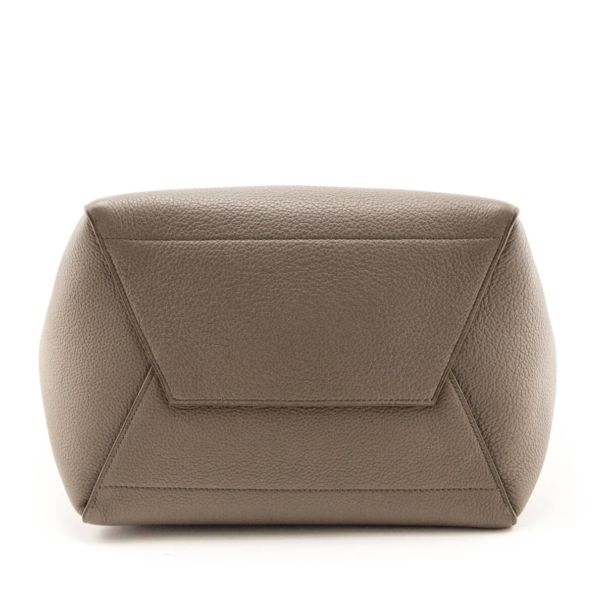 Celine Taupe Soft Grained Calfskin Sangle Bucket Bag - Love that Bag etc - Preowned Authentic Designer Handbags & Preloved Fashions
