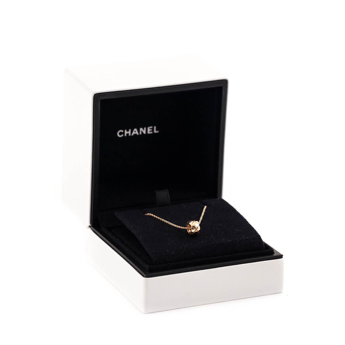 Chanel 18K Beige Gold Coco Crush Pendant Necklace - Love that Bag etc - Preowned Authentic Designer Handbags & Preloved Fashions