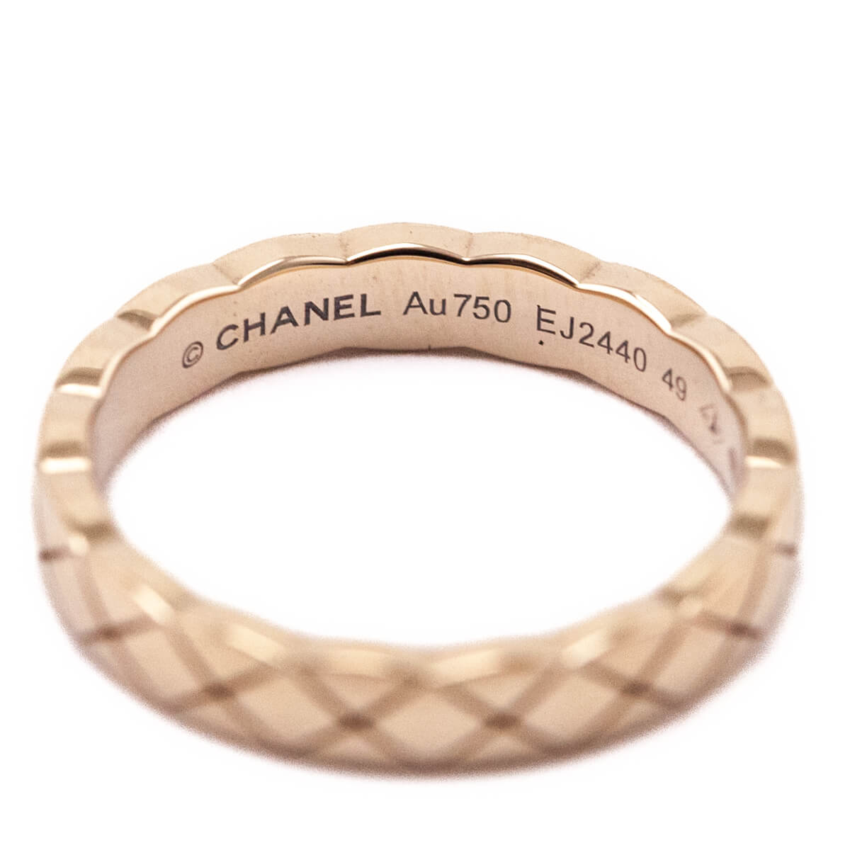 Chanel 18K Beige Gold Mini Coco Crush Ring Size 4.5 - Love that Bag etc - Preowned Authentic Designer Handbags & Preloved Fashions