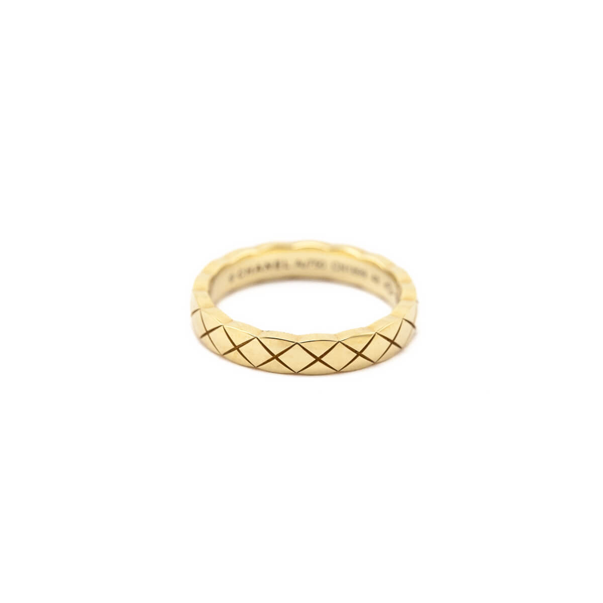 Chanel 18K Yellow Gold Mini Coco Crush Ring Size 4 - Love that Bag etc - Preowned Authentic Designer Handbags & Preloved Fashions