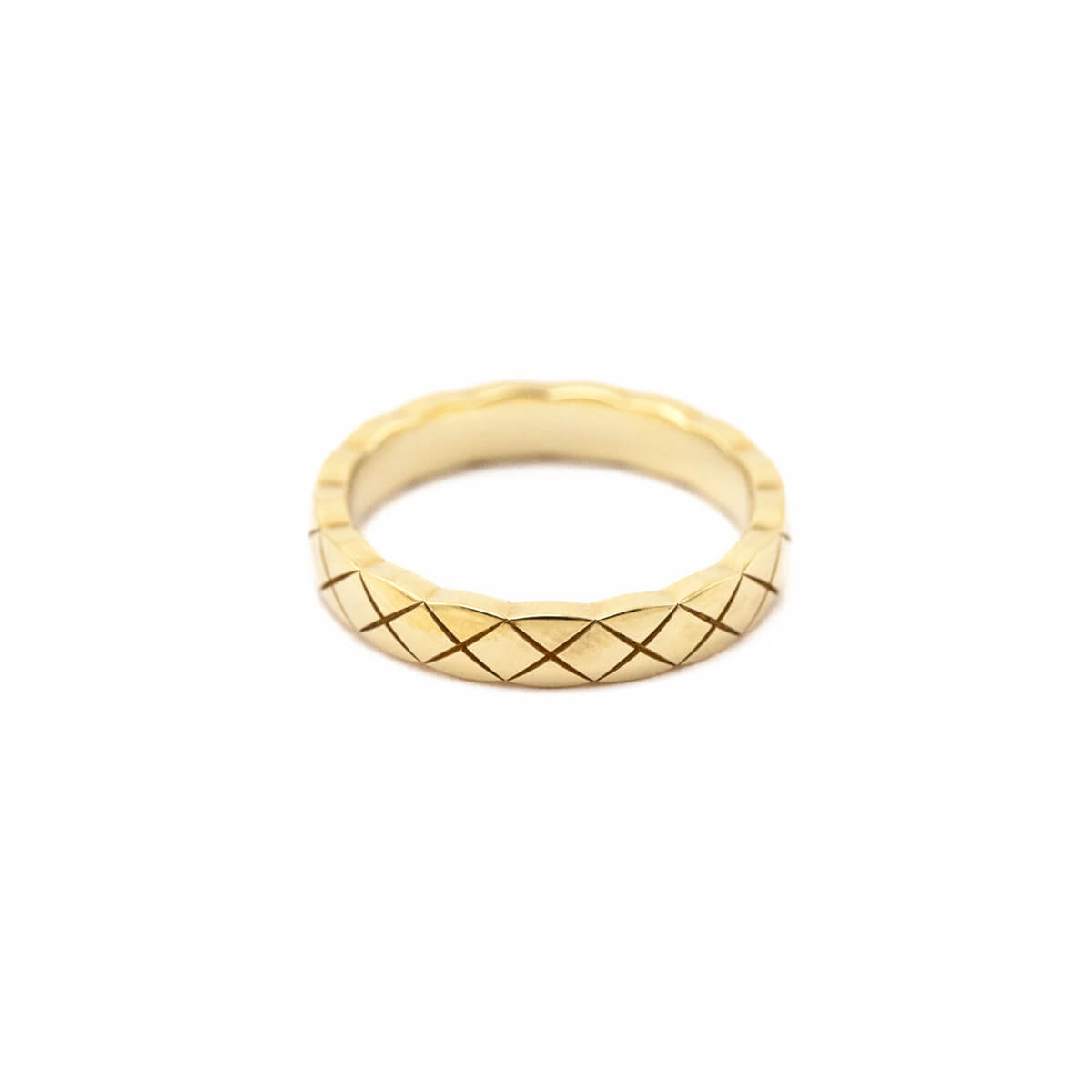 Chanel 18K Yellow Gold Mini Coco Crush Ring Size 4 - Love that Bag etc - Preowned Authentic Designer Handbags & Preloved Fashions