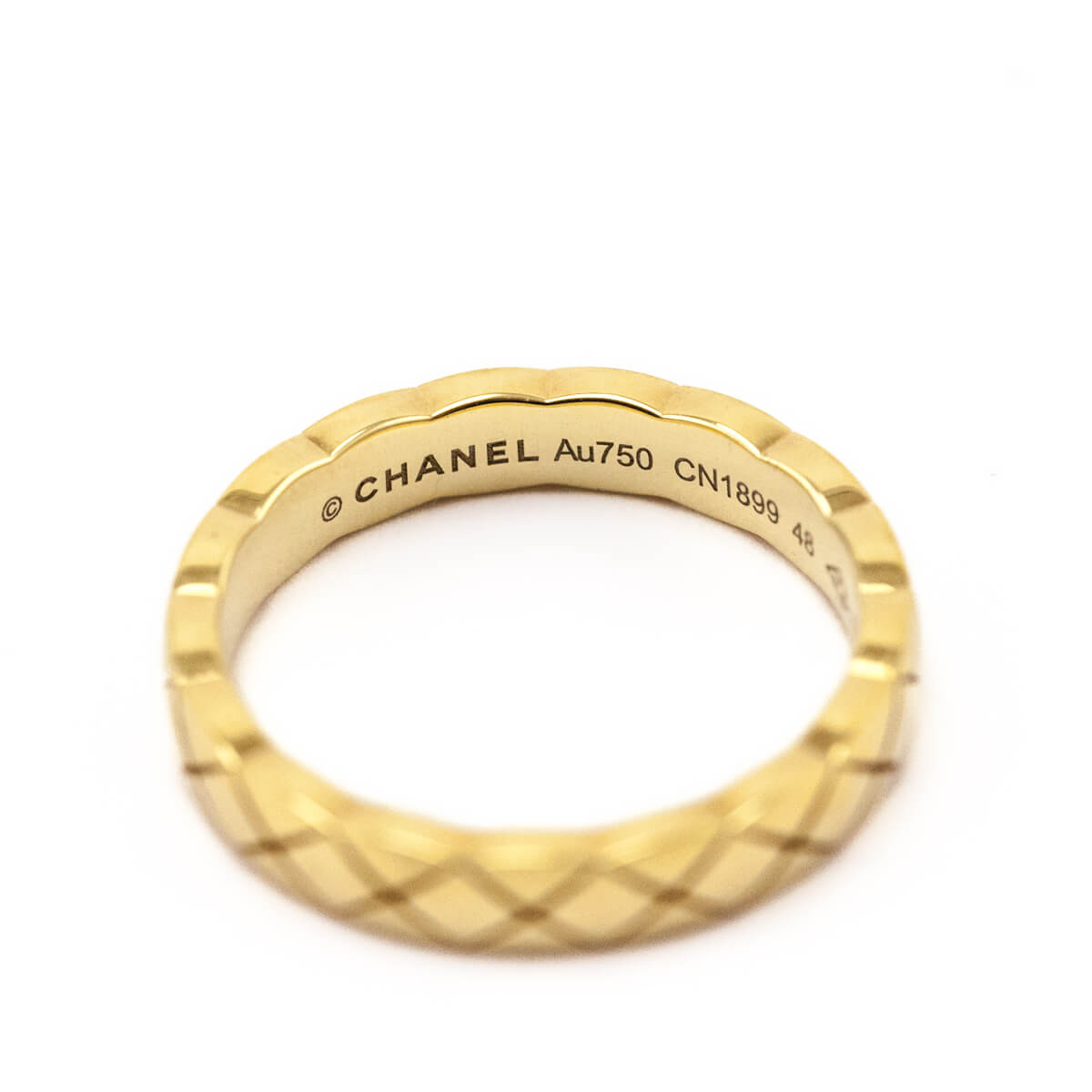 Chanel 18K Yellow Gold Mini Coco Crush Ring Size 4 - Love that Bag etc - Preowned Authentic Designer Handbags & Preloved Fashions