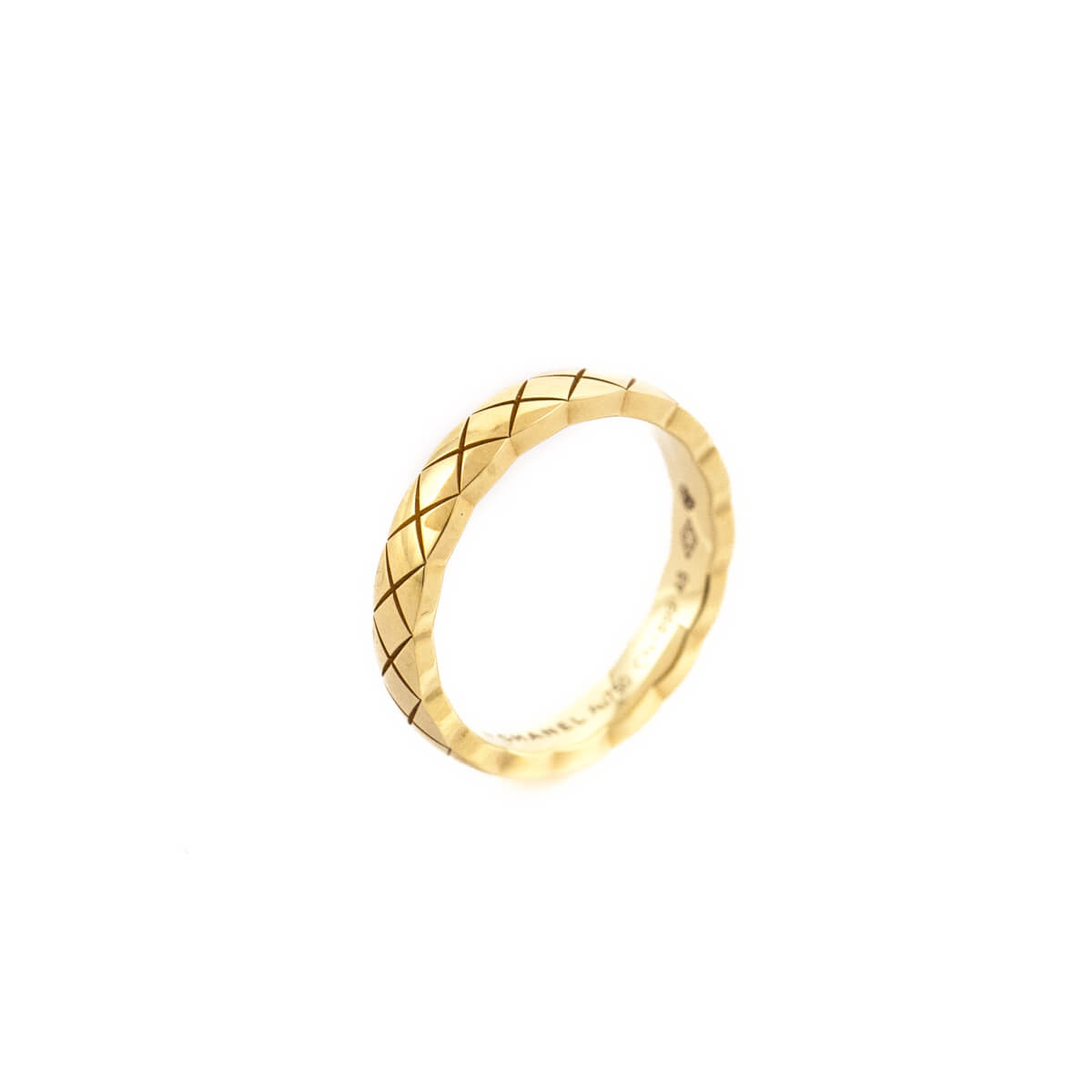 Chanel 18K Yellow Gold Mini Coco Crush Ring Size 4 - Love that Bag etc - Preowned Authentic Designer Handbags & Preloved Fashions