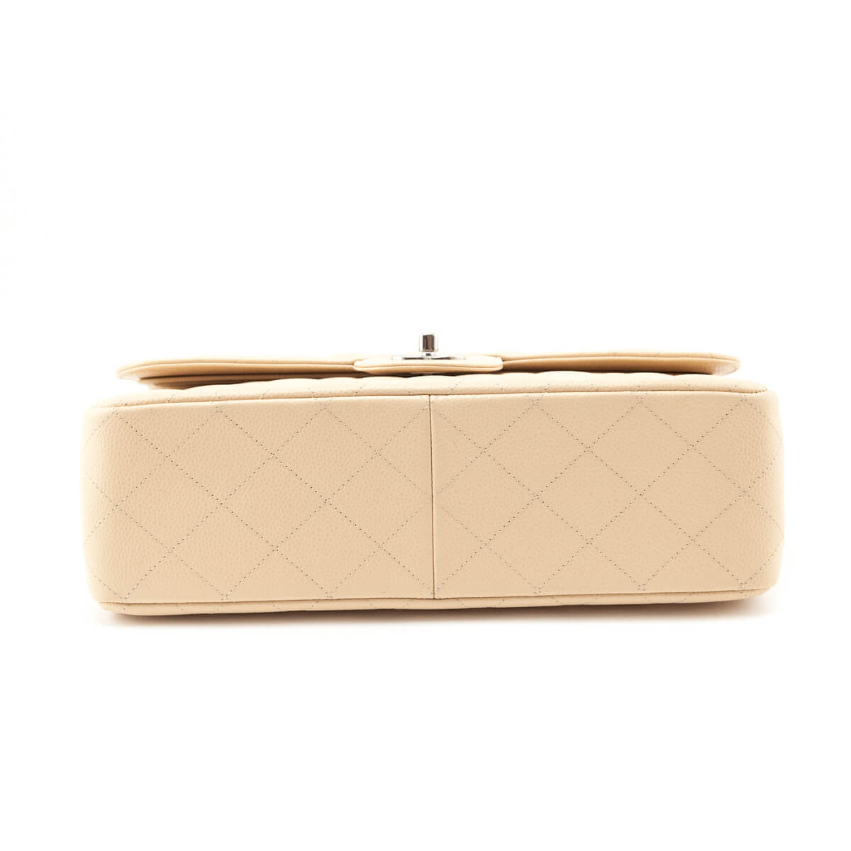 Chanel Beige Caviar Quilted Jumbo Double Flap - Love that Bag etc - Preowned Authentic Designer Handbags & Preloved Fashions