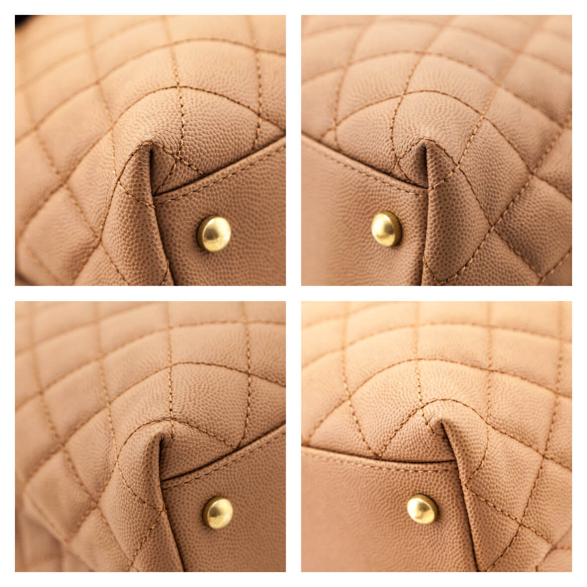 Chanel Beige Caviar & Lizard Quilted Large Coco Handle Flap Bag - Love that Bag etc - Preowned Authentic Designer Handbags & Preloved Fashions