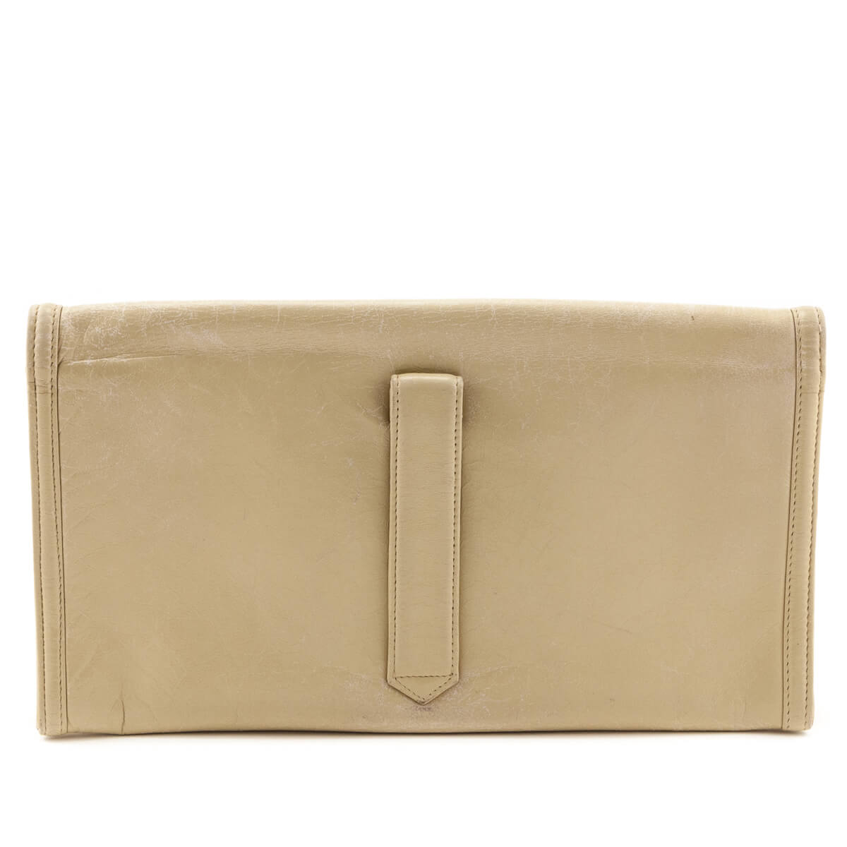 Chanel Beige Lambskin Vintage CC Clutch - Love that Bag etc - Preowned Authentic Designer Handbags & Preloved Fashions