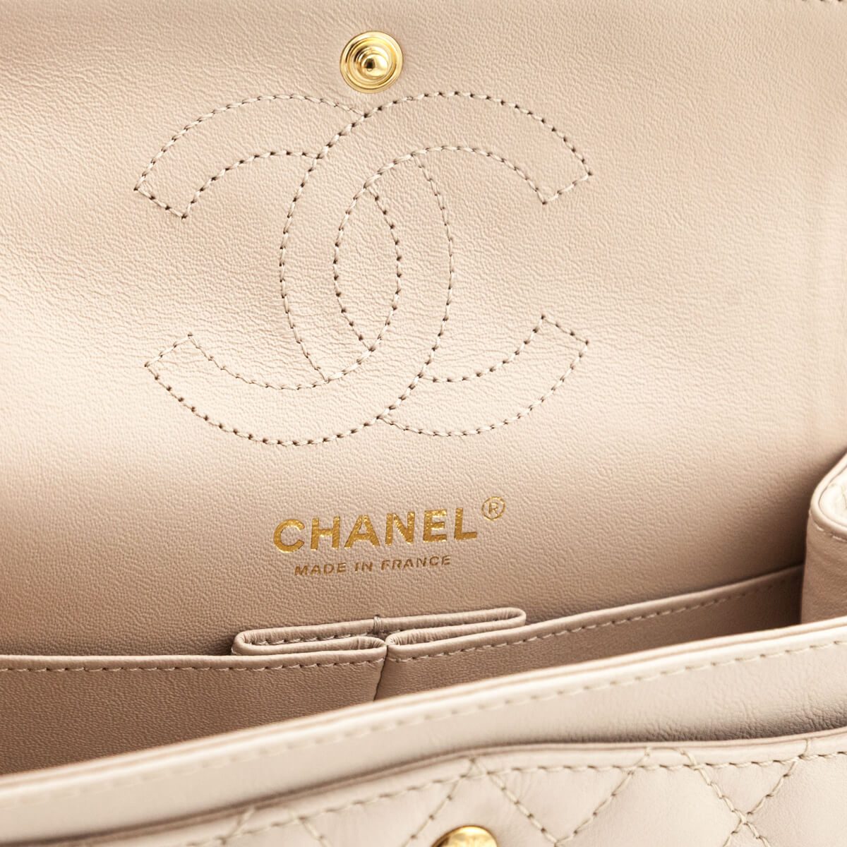 Chanel Beige Sheepskin Quilted 2.55 Reissue Mini Double Flap Bag - Love that Bag etc - Preowned Authentic Designer Handbags & Preloved Fashions