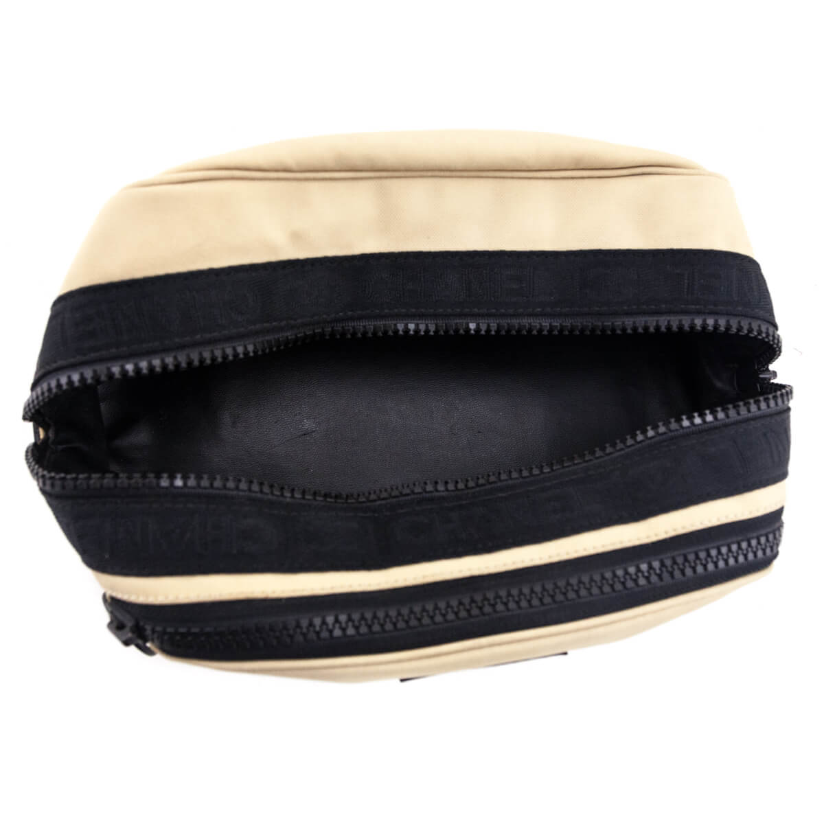 Chanel Beige Sportline Pouch - Love that Bag etc - Preowned Authentic Designer Handbags & Preloved Fashions