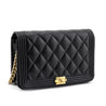 Chanel Black Caviar Boy Wallet on Chain Bag - Love that Bag etc - Preowned Authentic Designer Handbags & Preloved Fashions
