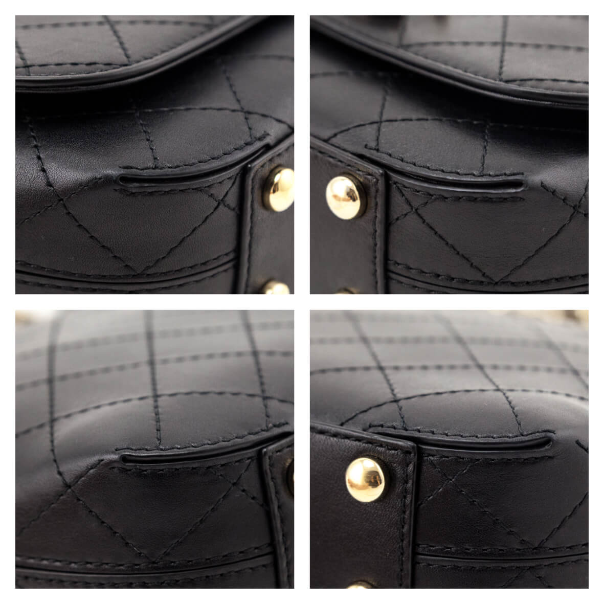 Chanel Black Calfskin Stitched Small Covered CC Flap Bag - Love that Bag etc - Preowned Authentic Designer Handbags & Preloved Fashions