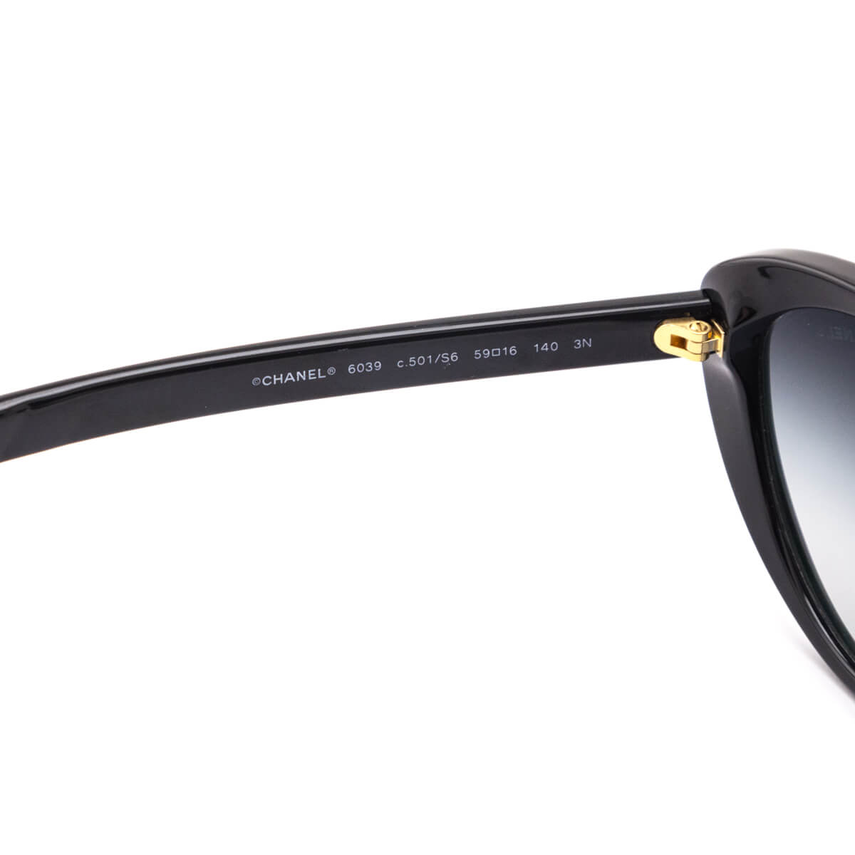Chanel Black Cat Eye Sunglasses - Love that Bag etc - Preowned Authentic Designer Handbags & Preloved Fashions