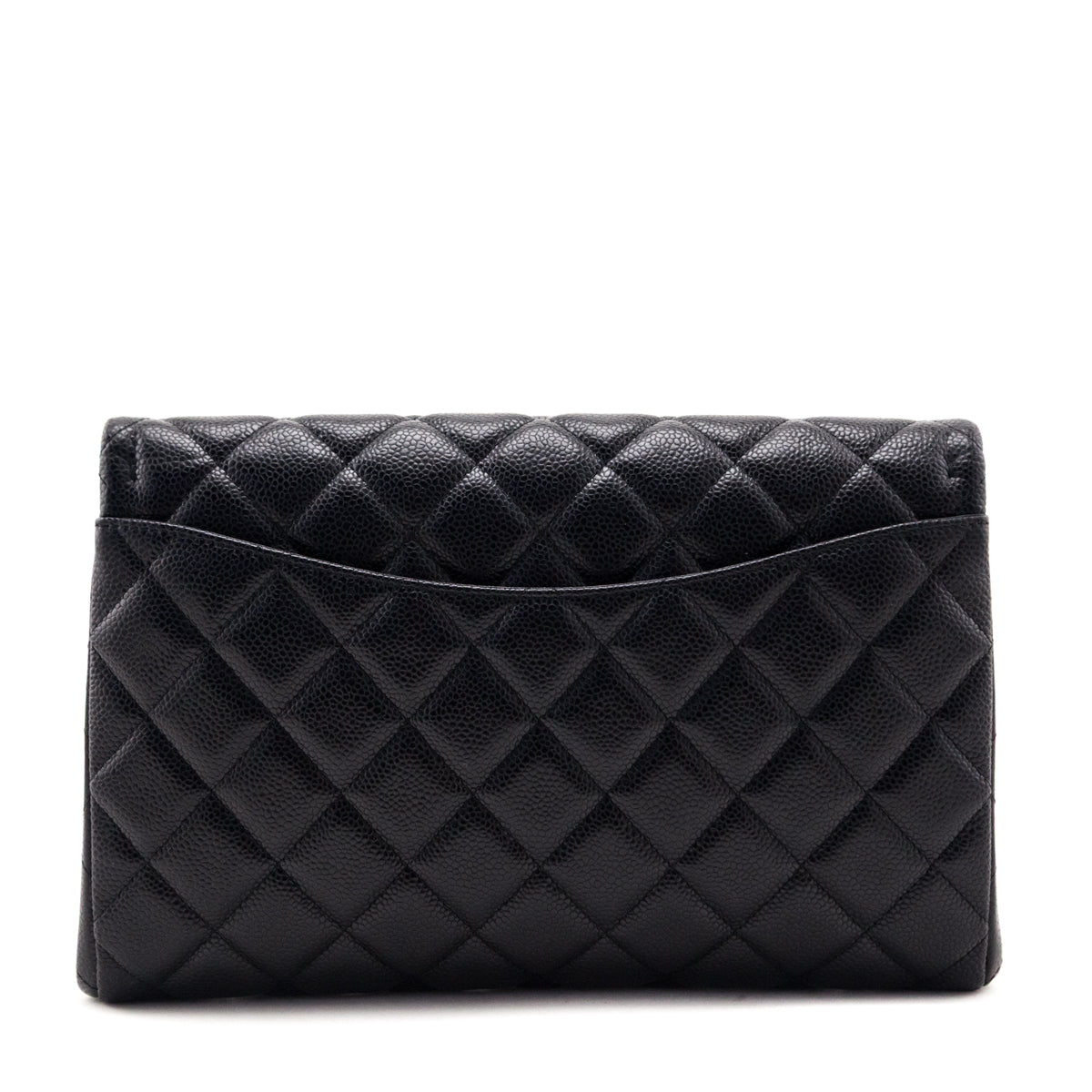 Chanel Black Caviar Quilted Clutch With Chain - Love that Bag etc - Preowned Authentic Designer Handbags & Preloved Fashions