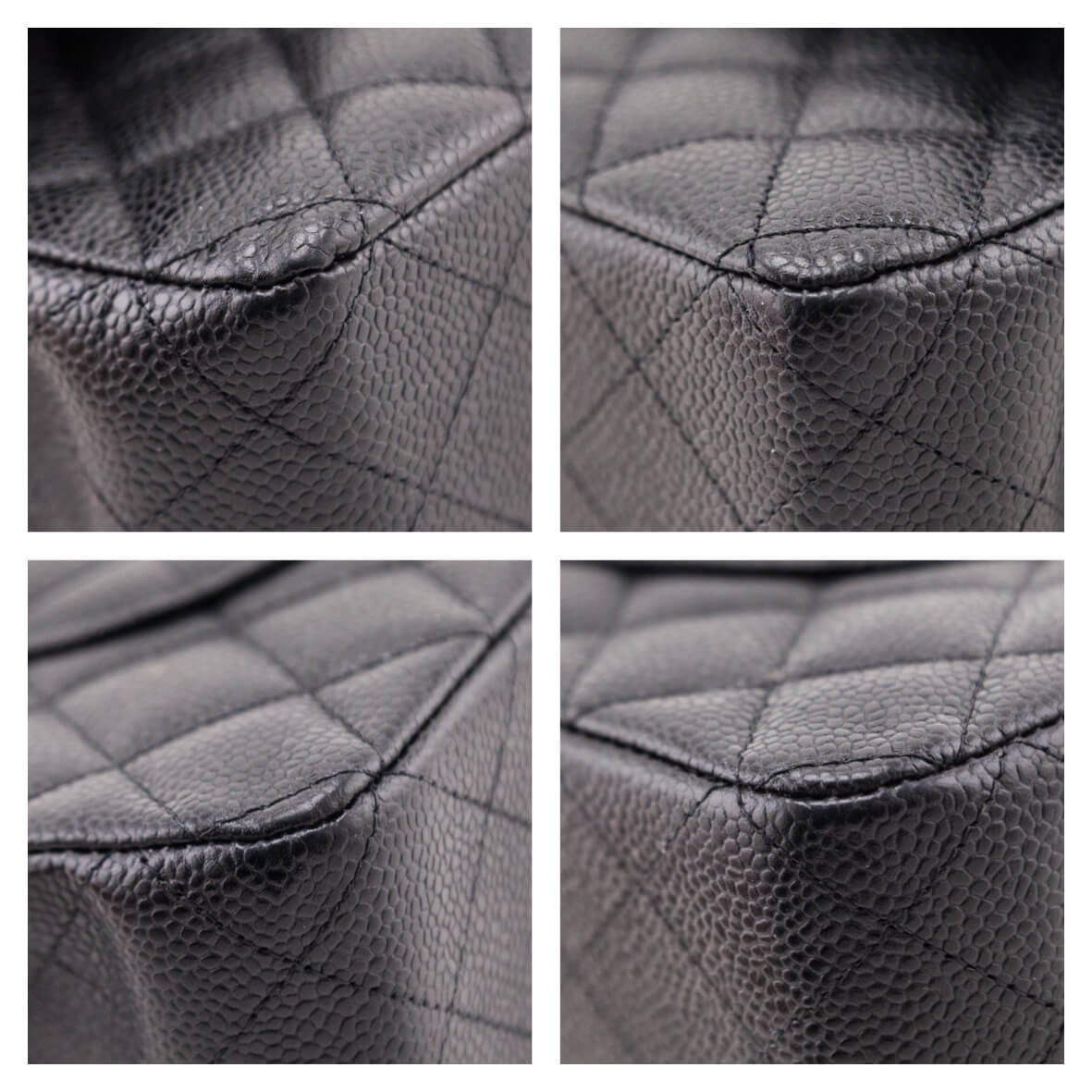 Chanel Black Caviar Quilted Medium Double Flap 2022