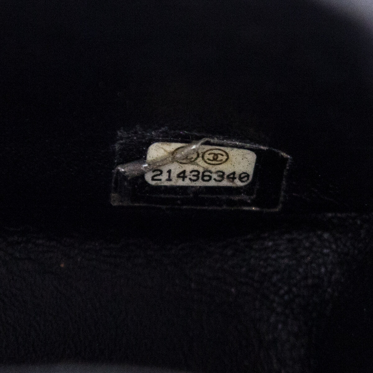 Chanel Black Caviar Quilted Mini Square Flap Bag