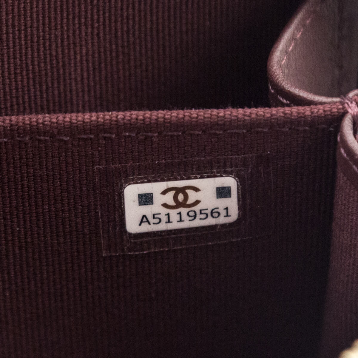 Chanel Black Caviar Quilted Zip Card Holder