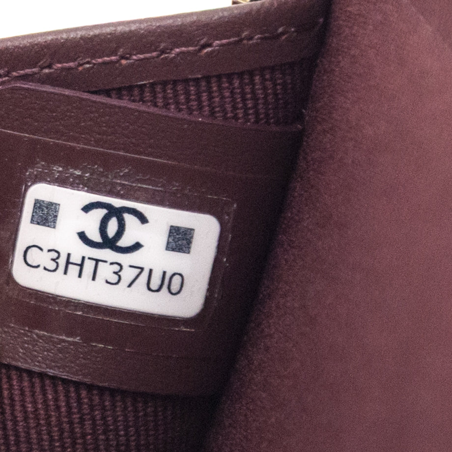 Chanel Black Caviar Quilted Zipped Key Holder Case