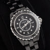Chanel Black Ceramic & Diamonds J12 29mm Watch - Love that Bag etc - Preowned Authentic Designer Handbags & Preloved Fashions