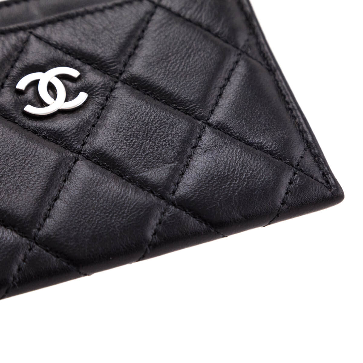 Chanel Black Lambskin Card Holder - Love that Bag etc - Preowned Authentic Designer Handbags & Preloved Fashions