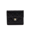 Chanel Black Lambskin Classic Small Flap Wallet - Love that Bag etc - Preowned Authentic Designer Handbags & Preloved Fashions