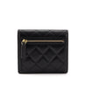 Chanel Black Lambskin Classic Small Flap Wallet - Love that Bag etc - Preowned Authentic Designer Handbags & Preloved Fashions