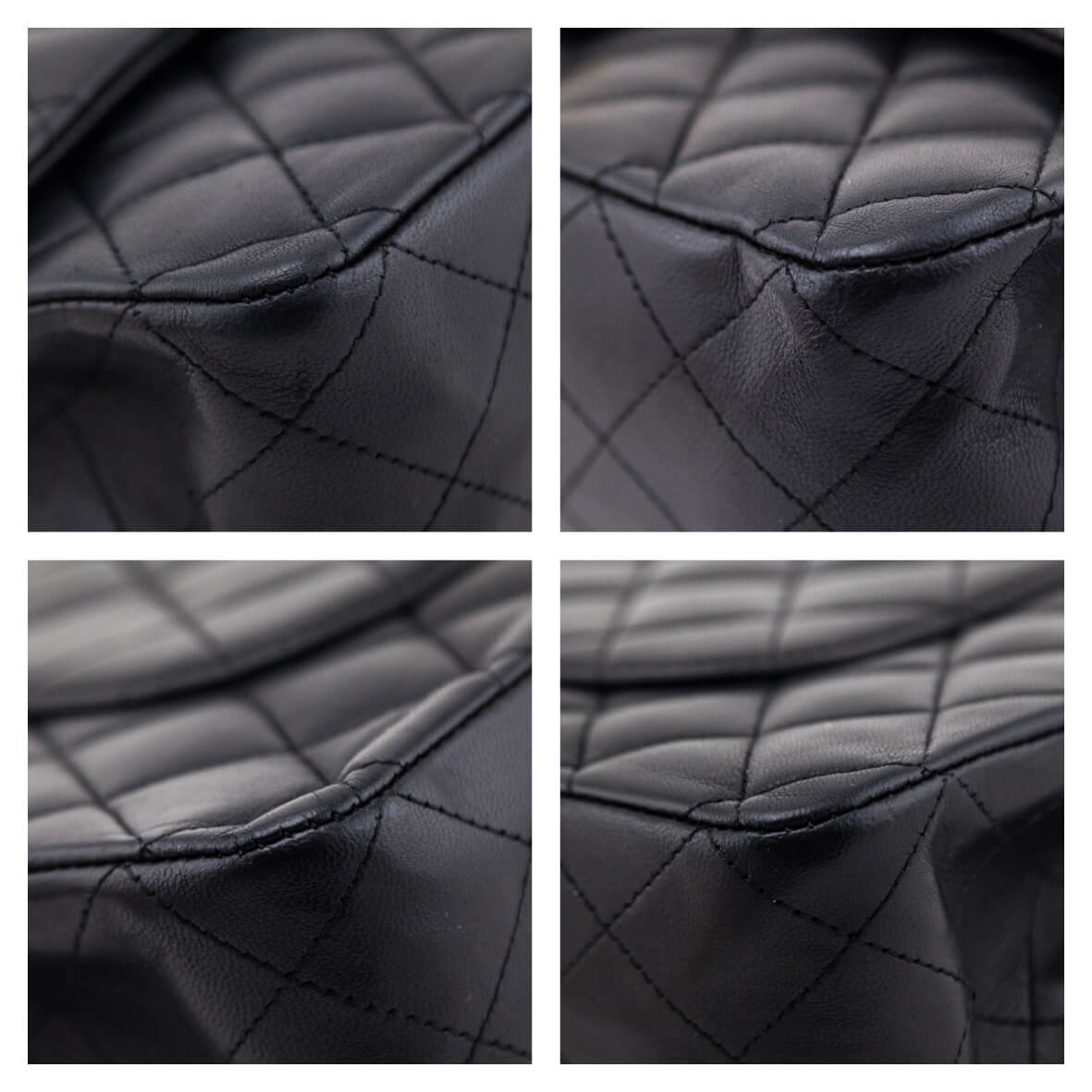 Chanel Black Lambskin Quilted Medium Double Flap Bag - Love that Bag etc - Preowned Authentic Designer Handbags & Preloved Fashions