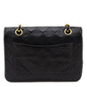 Chanel Black Lambskin Quilted Vintage Full Flap Bag - Love that Bag etc - Preowned Authentic Designer Handbags & Preloved Fashions