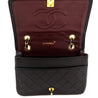 Chanel Black Lambskin Quilted Vintage Full Flap Bag - Love that Bag etc - Preowned Authentic Designer Handbags & Preloved Fashions