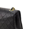 Chanel Black Lambskin Quilted Vintage Small Full Flap Crossbody Bag - Love that Bag etc - Preowned Authentic Designer Handbags & Preloved Fashions