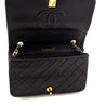 Chanel Black Lambskin Quilted Vintage Small Full Flap Crossbody Bag - Love that Bag etc - Preowned Authentic Designer Handbags & Preloved Fashions