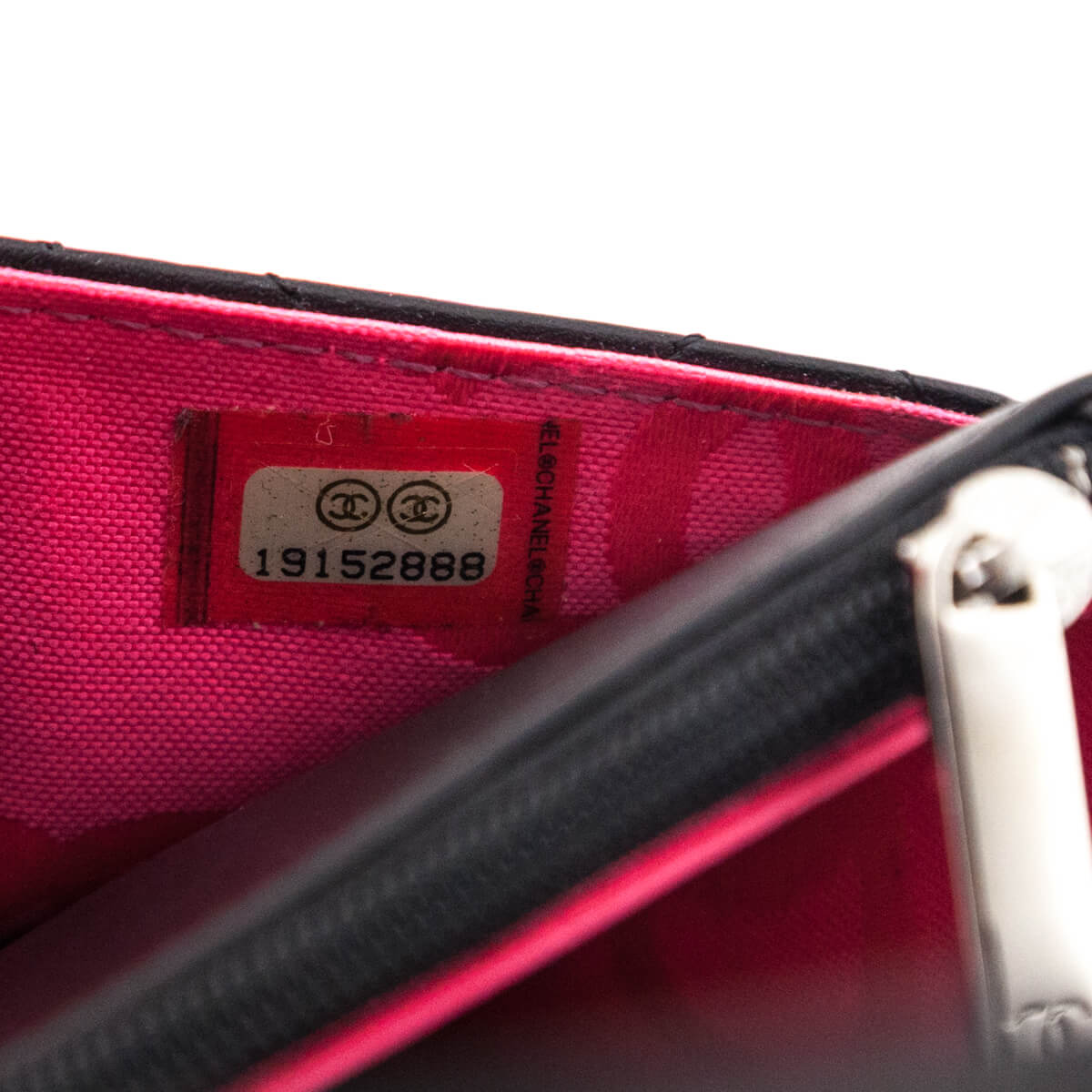 Chanel Black Ligne Cambon Wallet On Chain