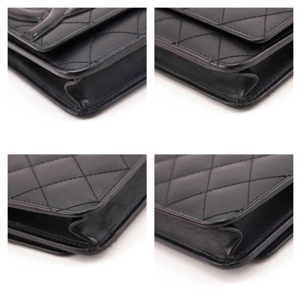 Chanel Black Ligne Cambon Wallet On Chain