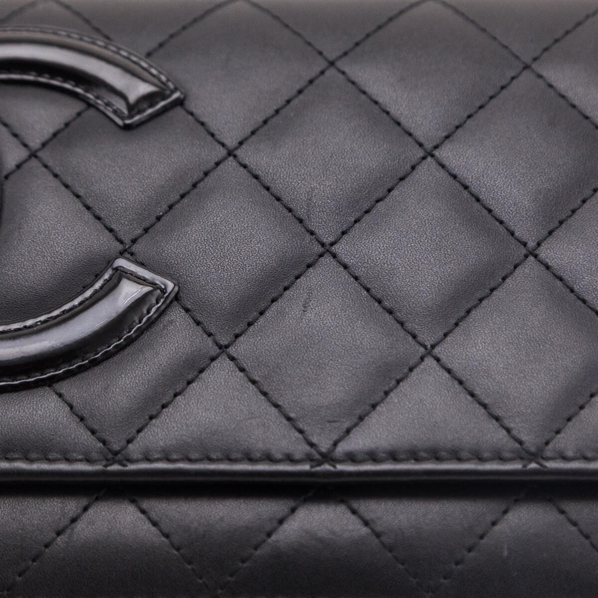 Chanel Black Ligne Cambon Wallet On Chain