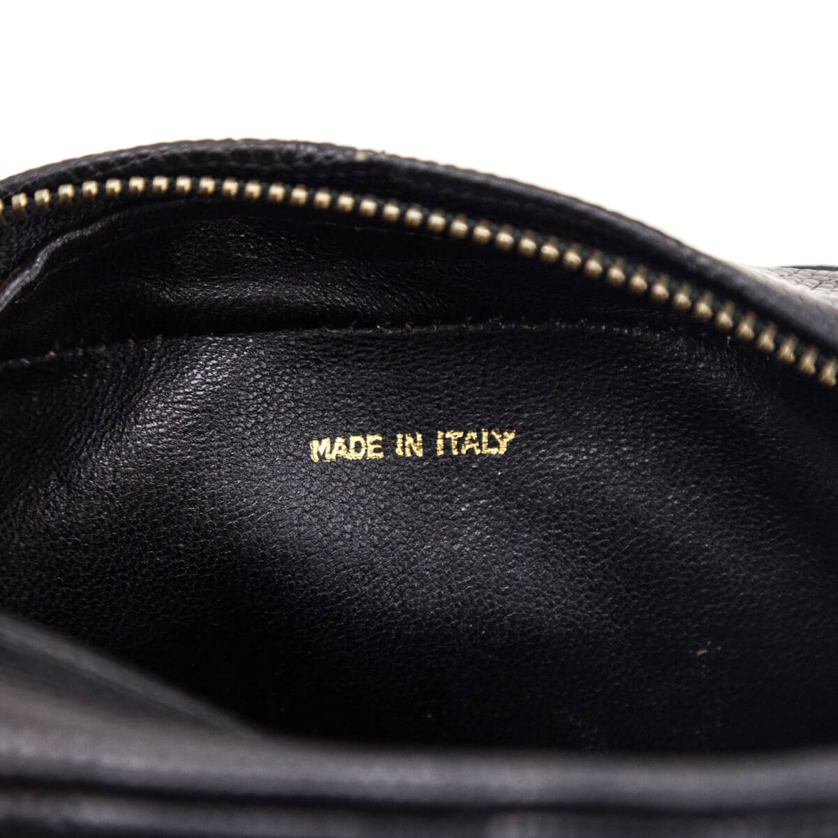 Chanel Black Lizard CC Camera Bag