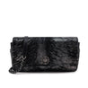 Chanel Black Metallic Pony Hair & Quilted Caviar Flap Bag - Love that Bag etc - Preowned Authentic Designer Handbags & Preloved Fashions