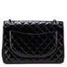 Chanel Black Patent Quilted Jumbo Single Flap - Love that Bag etc - Preowned Authentic Designer Handbags & Preloved Fashions