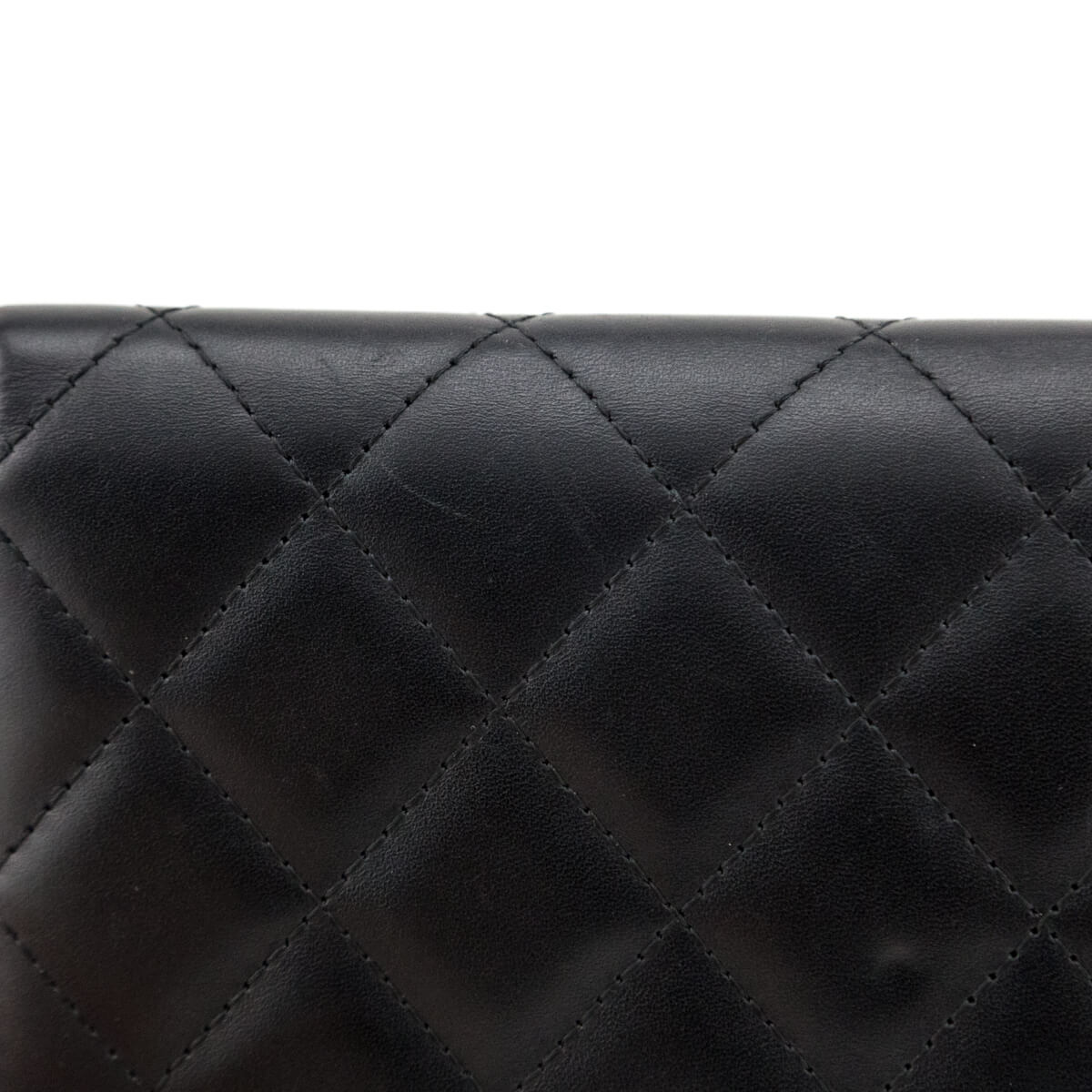 Chanel Black Quilted Calfskin Cambon Tri-Fold Wallet - Love that Bag etc - Preowned Authentic Designer Handbags & Preloved Fashions