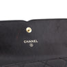 Chanel Black Quilted Caviar Filigree Flap Wallet - Love that Bag etc - Preowned Authentic Designer Handbags & Preloved Fashions