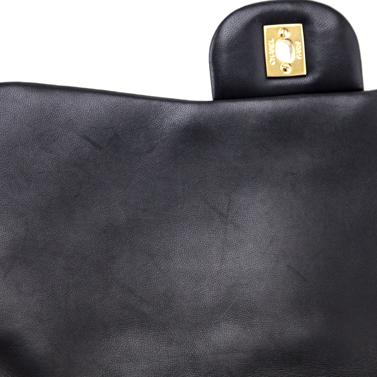 Chanel Black Quilted Lambskin Jumbo Single Flap Bag - Love that Bag etc - Preowned Authentic Designer Handbags & Preloved Fashions