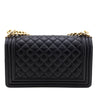 Chanel Black Quilted Lambskin Medium Boy Flap Bag - Love that Bag etc - Preowned Authentic Designer Handbags & Preloved Fashions