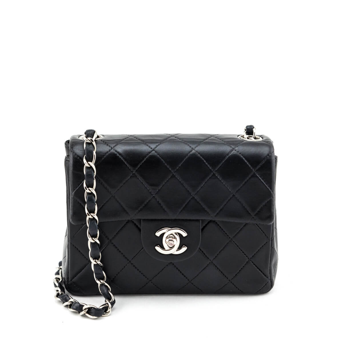 Chanel Black Quilted Lambskin Vintage Mini Single Flap Bag – Love that Bag  etc - Preowned Designer Fashions