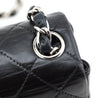 Chanel Black Quilted Lambskin Vintage Mini Single Flap Bag - Love that Bag etc - Preowned Authentic Designer Handbags & Preloved Fashions