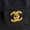Chanel Black Quilted Lambskin Vintage Small Classic Double Flap Bag - Love that Bag etc - Preowned Authentic Designer Handbags & Preloved Fashions