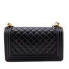 Chanel Black Quilted Lambskin Medium Boy Flap Bag - Love that Bag etc - Preowned Authentic Designer Handbags & Preloved Fashions