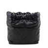 Chanel Black Shiny Caviar Quilted Monochrome Mini Chanel 22 - Love that Bag etc - Preowned Authentic Designer Handbags & Preloved Fashions