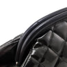 Chanel Black Striped Patent Quilted Timeless Clutch - Love that Bag etc - Preowned Authentic Designer Handbags & Preloved Fashions