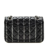 Chanel Black Striped Quilted Lambskin Mini Reissue Flap Bag - Love that Bag etc - Preowned Authentic Designer Handbags & Preloved Fashions
